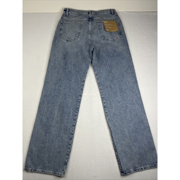 Reformation Val Jeans Womens Size 29 Blue 90's Mid Rise Straight Colorado NWT - Picture 2 of 7